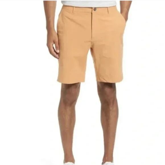Faherty Mens 32 All Day Shorts 9 inch Orange - Picture 1 of 6